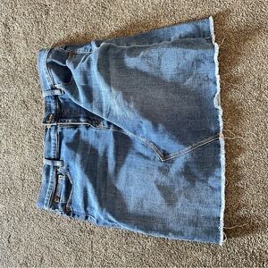 J. Crew Blue Denim Skirt